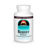 Source Naturals, Bilberry Extract, 50 mg, 60 Tablets