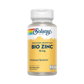 Solaray, Bio Zinc, 15 Mg, 100 Capsules
