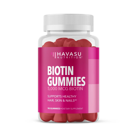Havasu Nutrition, Biotin Gummies, Strawberry, 90 Gummies