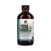 Amazing Herbs, Black Seed Oil Blend with Pumpkin Seed Oil, 8 Fl Oz