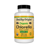 Healthy Origins, Chlorella Organic, 500 Mg, 180 Tablets