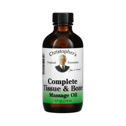 Christopher's Original Formulas, Complete Tissue & Bone Massage Oil, 4 Oz