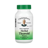 Christopher's Original Formulas, Herbal Thyroid, 100 Capsules