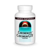 Source Naturals, ChromeMate Chromium GTF, 200 Mcg, 120 Tablets