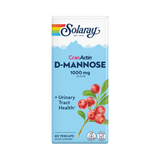 Solaray, D-Mannose With CranActin, 1000 Mg, 60 Capsules