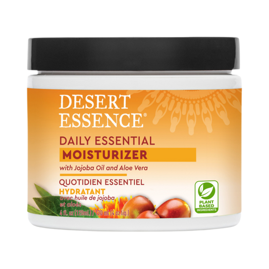 Desert Essence, Daily Essential Facial Moisturizer, 4 Fl Oz