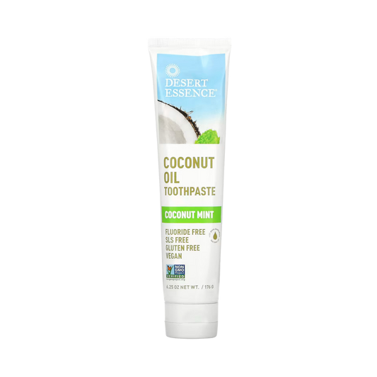 Desert Essence, Coconut Oil Toothpaste, 6.25 Oz