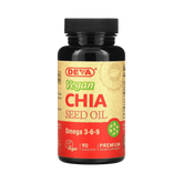 Deva, Premium Vegan Chia Seed Oil, 90 Vegan Caps
