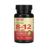 Deva, Vegan B12, Fast-Dissolve, 2,500 Mcg, 90 Tablets
