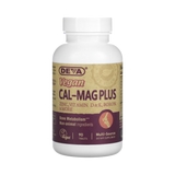 Deva, Vegan Cal-Mag Plus, 90 Tablets