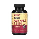 Deva, Vegan Hair Nails & Skin with Biotin, 90 Tablets