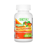 Deva, Vegan Multivitamin & Mineral Supplement, One Daily, 90 Coated Tablets