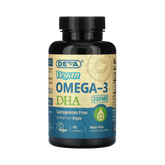 Deva, Vegan Omega-3 DHA, 200 Mg, 90 Softgels