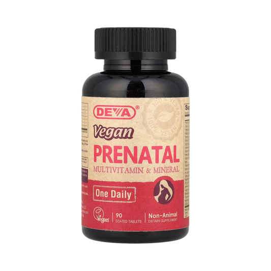 Deva, Vegan Prenatal Multivitamin & Mineral, One Daily, 90 Coated Tablets