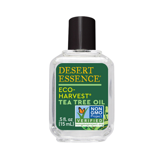 Desert Essence, Eco-Harvest Tea Tree Oil, 0.5 Fl Oz
