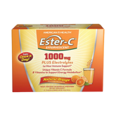 American Health, Ester-C 1000 Mg Effervescent, Orange, 21 Packets