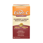 American Health, Ester-C 1000 Mg with Cranberry Tabs, Cranberry & Immune Health Complex, 90 Tablets