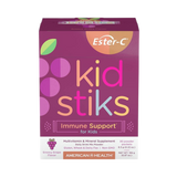 American Health, Ester-C Kidstiks Multivitamin & Mineral, Groovy Grape, 30 packets