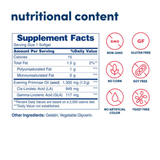 American Health, Evening Primrose Oil, 1300 mg, 120x2 Softgels