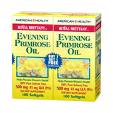 American Health, Evening Primrose Oil, 500 mg, 100x2 Softgels