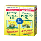 American Health, Evening Primrose Oil, 500 mg, 50x2 Softgels