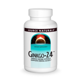 Source Naturals, Ginkgo-24, 40 Mg, 30 Tablets