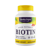 Healthy Origins, Biotin (B7), 5000 Mcg, 150 VCaps