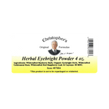 Christopher's Original Formulas, Herbal Eye Formula Powder, Bulk 4 Oz
