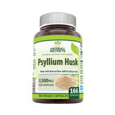 Herbal Secrets, Psyllium Husk, 500 Mg, 500 Veggie Capsules