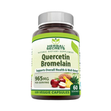 Herbal Secrets, Quercetin 800 Mg with Bromelain 165 Mg, 120 Veggie Capsules