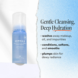 Derma E, Hydrating Facial Alkaline Cloud Cleanser, 5.3 Fl Oz