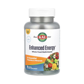 KAL, Enhanced Energy, Once Daily Whole Food Multivitamin, Iron Free, 60 Vegetarian Tablets