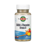 KAL, GABA L-Theanine Stress B, Mango Tangerine, 100 Lozenges