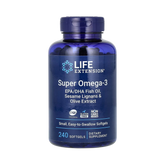 Life Extension - Super Omega-3 EPA/DHA Fish Oil, Sesame Lignans & Olive Extract, 240 Softgels