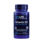Life Extension, Vitamin D3 25 mcg (1000 IU) 250 Softgels