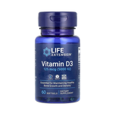Life Extension - Vitamin D3, 125 mcg, 60 Softgels