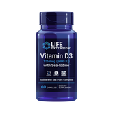 Life Extension, Vitamin D3 with Sea-Iodine™