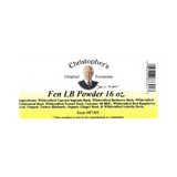 Christopher's Original Formulas, Lower Bowel Formula (Fen L.B.) Bulk 1 Lb Powder