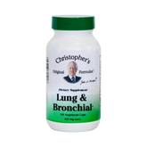 Christopher's Original Formulas, Lung & Bronchial Formula, 100 Capsules