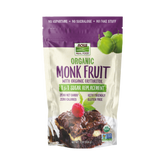 NOW Foods, Real Food, Organic Monk Fruit, 1-to-1 Sugar Replacement , 1 Lb