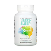 Natural Factors, 3 Brains, The Best-Sleep, 90 Vegetarian Capsules