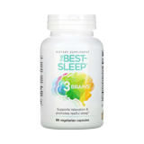Natural Factors, 3 Brains, The Best-Sleep, 90 Vegetarian Capsules