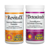Natural Factors, 7-Day Total Nutritional Cleansing with RevitalX & Detoxitech, 1.33 lb (603.5 g)