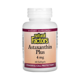 Natural Factors, Astaxanthin Plus, 4 Mg, 60 Softgels