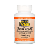 Natural Factors, BetaCareAll, 15,000 Mcg, 90 Softgels