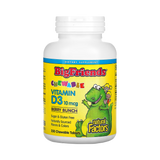 Natural Factors, Big Friends, Chewable Vitamin D3, Berry Bunch, 10 Mcg, 250 Chewable Tablets