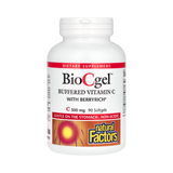 Natural Factors, BioCgel, Buffered Vitamin C with BerryRich, 500 Mg, 90 Softgels