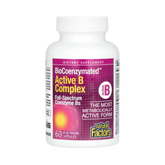Natural Factors, BioCoenzymated, Active B Complex, 60 Vegetarian Capsules