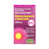 Natural Factors, BioCoenzymated, Methylcobalamin & Dibencozide, B12, 3,000 Mcg, 30 Chewable Tablets