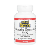 Natural Factors, Bioactive Quercetin EMIQ, 60 Vegetarian Capsules